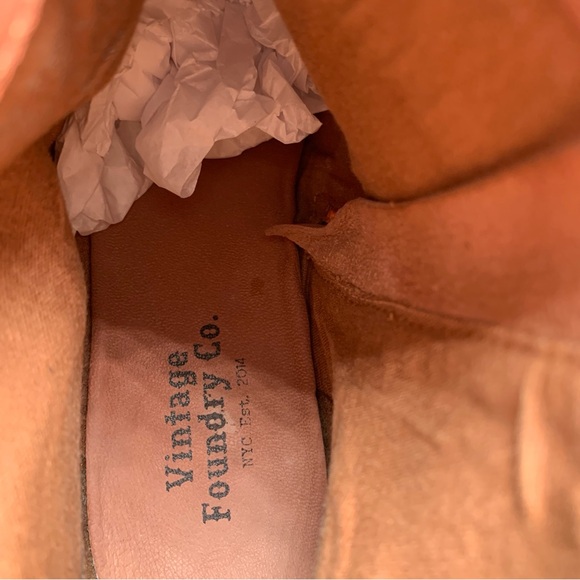 NWOB Vintage Foundry CO. Morgan Mid-Top Boot size 10 distressed 1624 - Picture 8 of 11